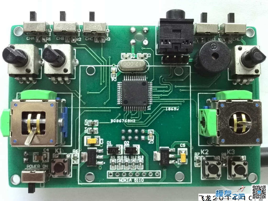 我也来做萝莉的12通控（转） 开源,接收机,DIY 作者:飞龙 5946 