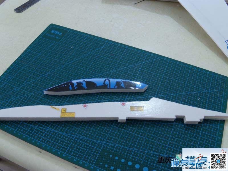 KT板神机】可变翼F-14 两套制作教程 高清图片 续集3 教程 舵机,电机,遥控器,图纸,翼F哪里的车 作者:凯莱 3923 