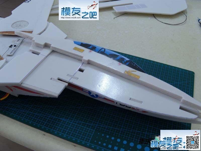 KT板神机】可变翼F-14 两套制作教程 高清图片 续集3 教程 舵机,电机,遥控器,图纸,翼F哪里的车 作者:凯莱 9577 