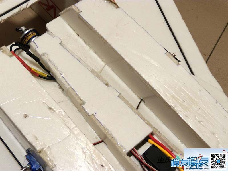 KT板神机】可变翼F-14 两套制作教程 高清图片 续集3 教程 舵机,电机,遥控器,图纸,翼F哪里的车 作者:凯莱 2648 