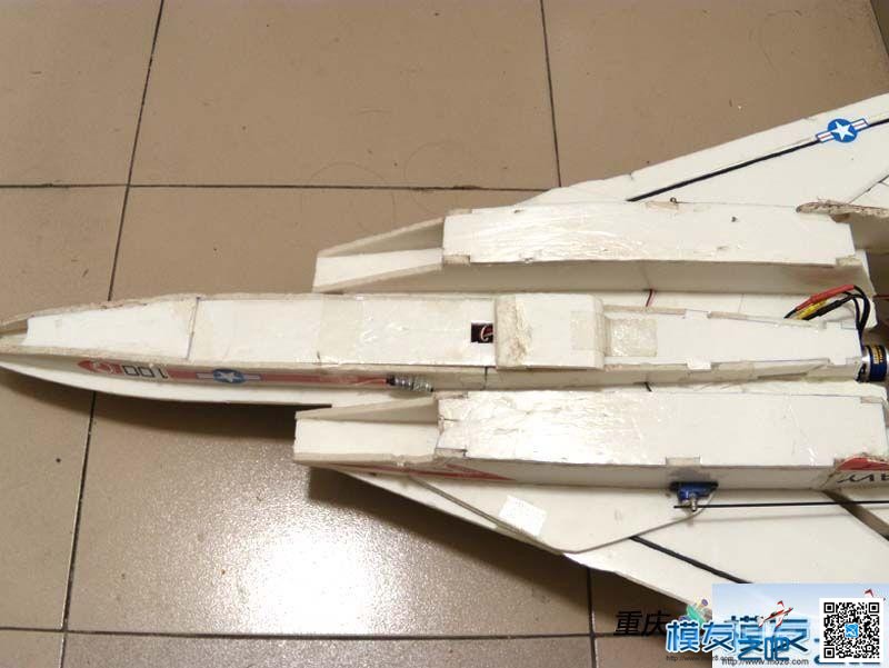 KT板神机】可变翼F-14 两套制作教程 高清图片 续集3 教程 舵机,电机,遥控器,图纸,翼F哪里的车 作者:凯莱 9300 