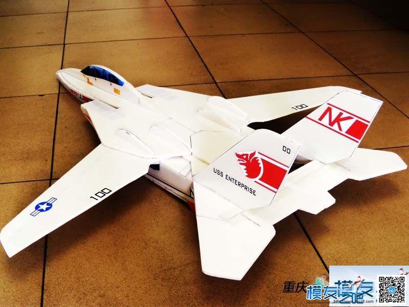 KT板神机】可变翼F-14 两套制作教程 高清图片 续集3 教程 舵机,电机,遥控器,图纸,翼F哪里的车 作者:凯莱 5222 