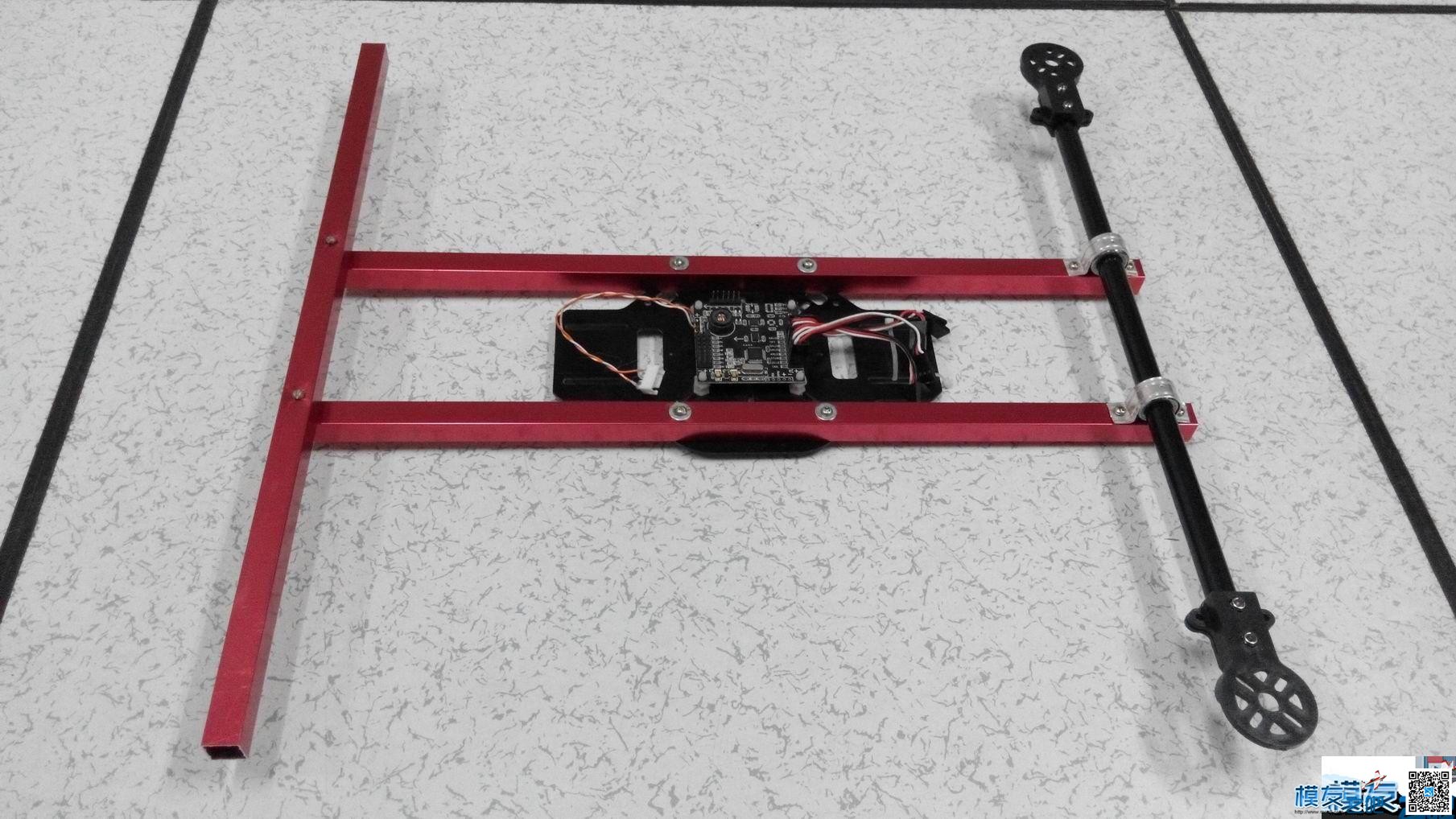 推进式四轴验证机——视频奉上 固定翼,电机,DIY,四轴,多轴 作者:凯莱 150 