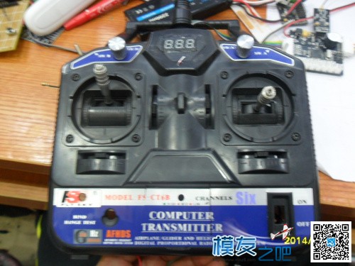 用富斯T６升级8通带中文菜单显示遥控(已更新视频) 天线,富斯,固件,GT3B遥控怎么样 作者:3G通讯 8132 