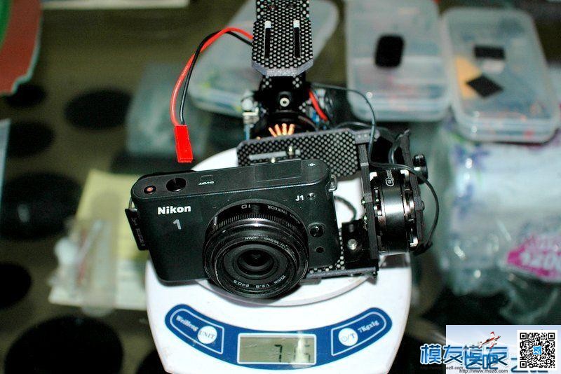 【moz8-2014】极致简约的4轴，碳纤方管，大疆E600动力（转） 电池,云台,电调,dji,大疆 作者:凯莱 2140 