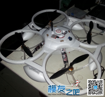 测试装机天捷力莲花水陆两用四轴 模型,固定翼,直升机,电池,舵机 作者:陕西梦想 6163 