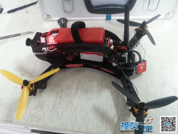 前几天装了一个小四轴 飞控,电机,大疆,四轴 作者:陕西梦想 9807 