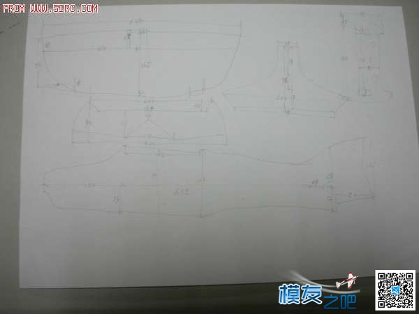 轻小型双翼3D机打造记 舵机,电调,电机,图纸,DIY 作者:建凯 4248 