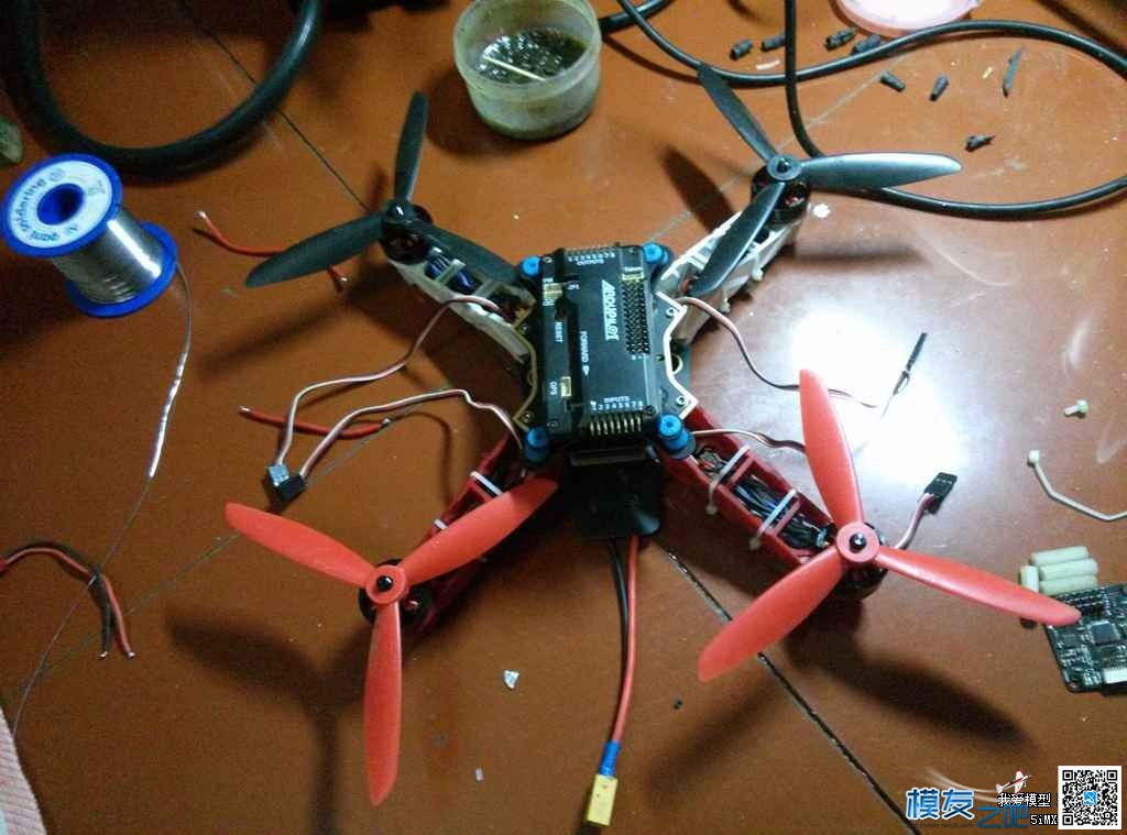 秀秀我的250穿越机 起飞重量552克 穿越机 作者:泡泡 740 