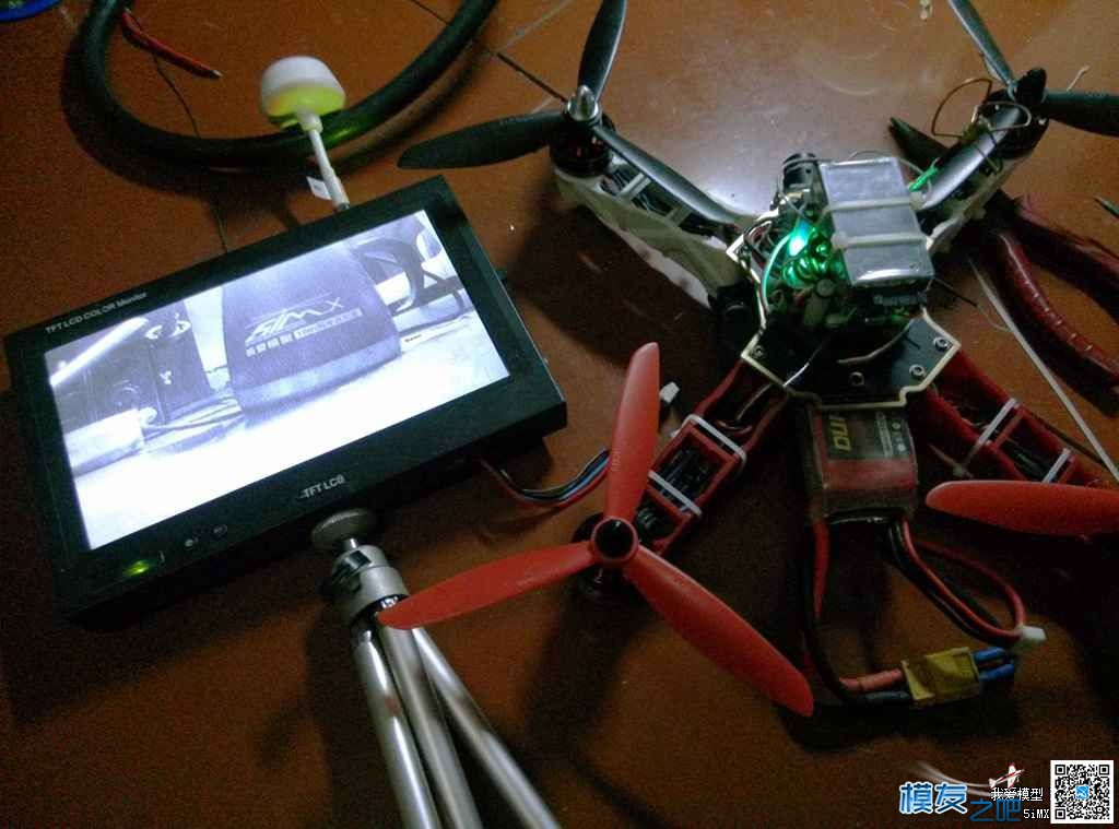 秀秀我的250穿越机 起飞重量552克 穿越机 作者:泡泡 1732 