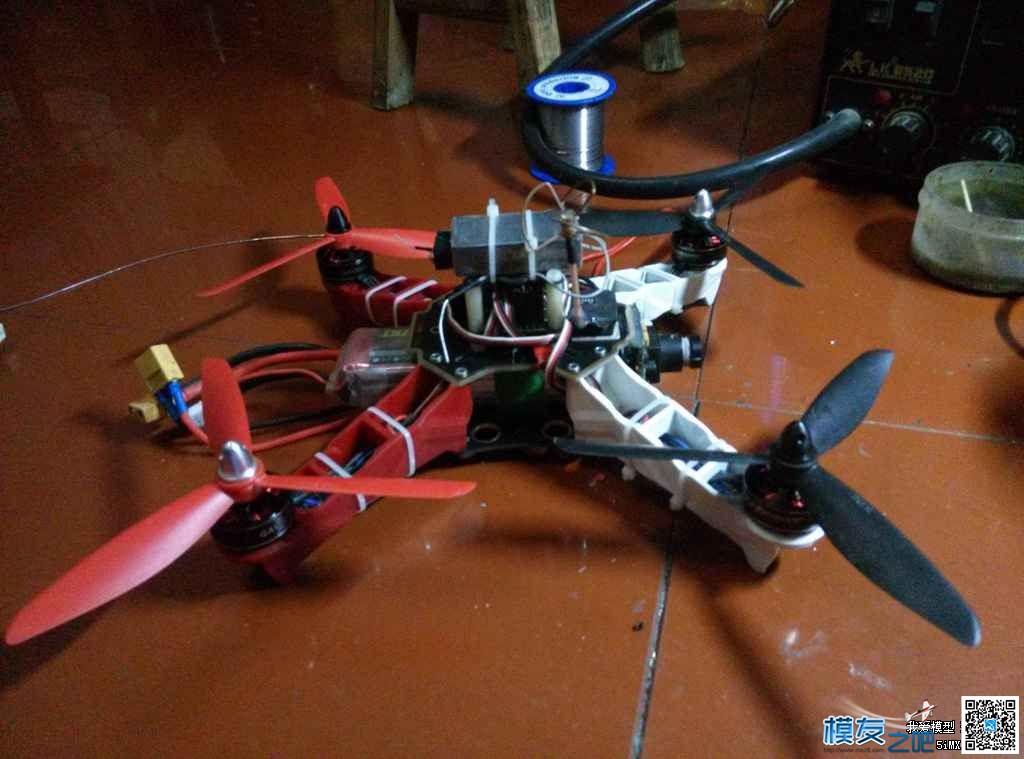 秀秀我的250穿越机 起飞重量552克 穿越机 作者:泡泡 1894 