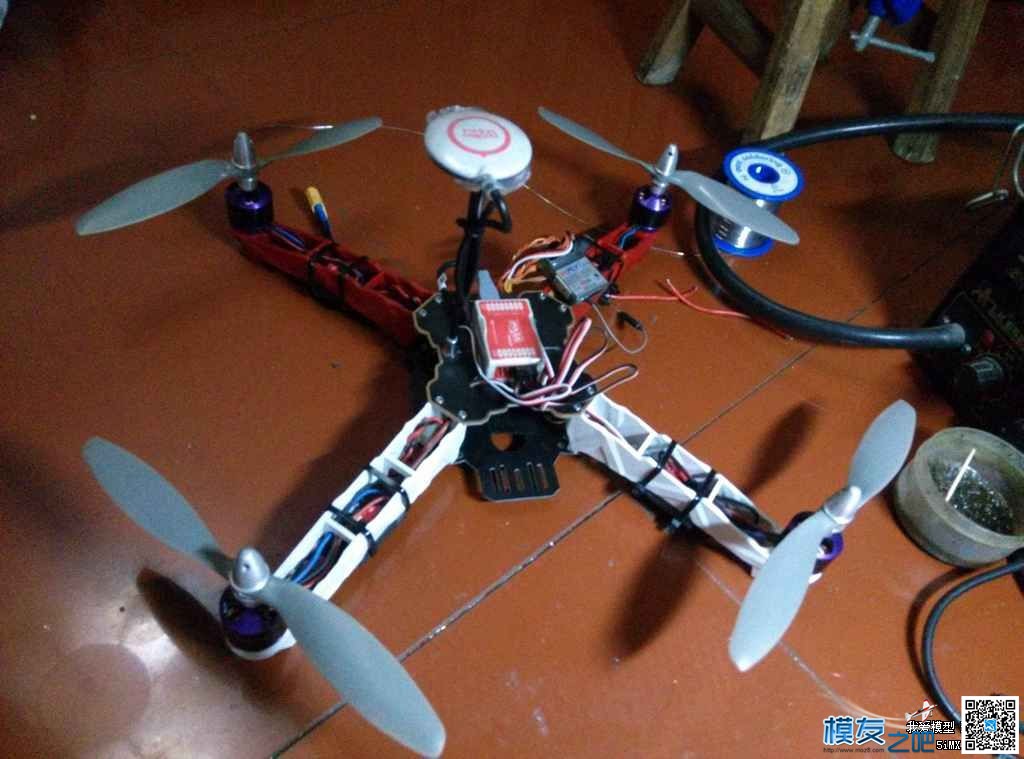 秀秀我的250穿越机 起飞重量552克 穿越机 作者:泡泡 3664 