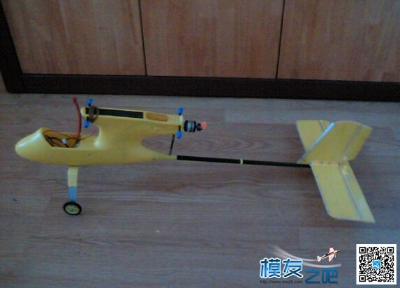 【moz8-2014】教程－将普通翼龙改造成FPV 翼龙 模型,天线,舵机,电调,FPV 作者:精灵 6079 