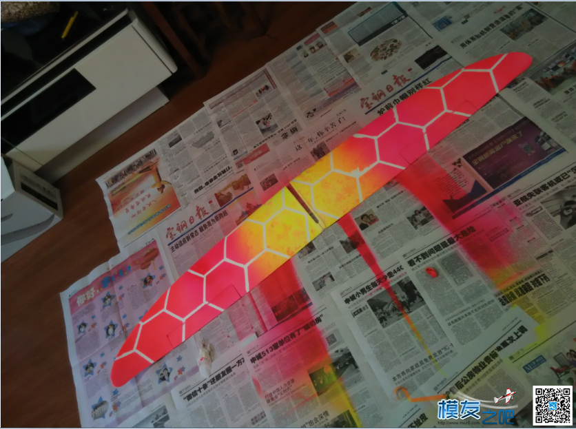 随手给冲浪者上点颜色，史上最骚包的冲浪者。。。。。 天捷力冲浪者,冲浪者推力线 作者:无敌小菜鸟 3123 