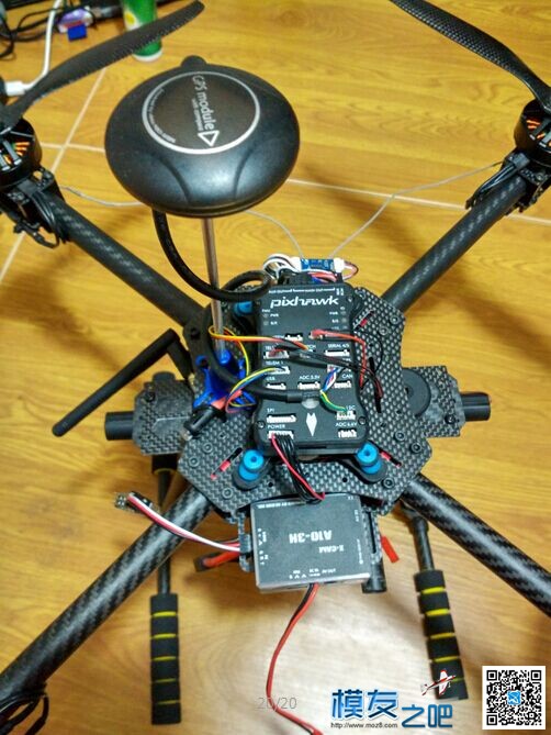 X400  第二版（半残） 电池,云台,电机,银燕,还在路上 作者:EXUAV航模 6117 