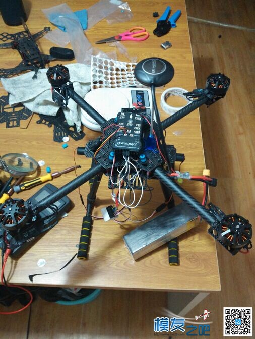 X400  第二版（半残） 电池,云台,电机,银燕,还在路上 作者:EXUAV航模 1270 