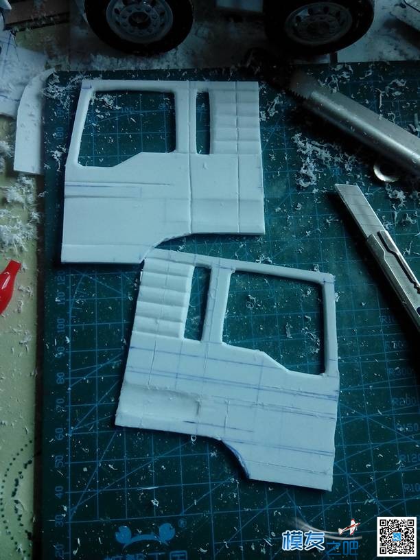【教程】man tgs 制作过程图解 man8×8房车,mantis,man8×8,man拖头,fists 作者:小志模型 3031 