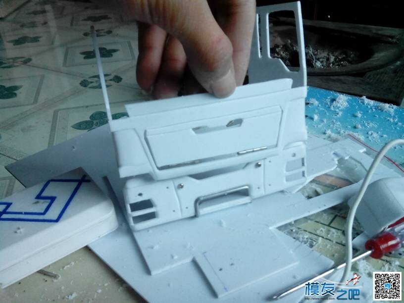 【教程】man tgs 制作过程图解 man8×8房车,mantis,man8×8,man拖头,fists 作者:小志模型 1004 