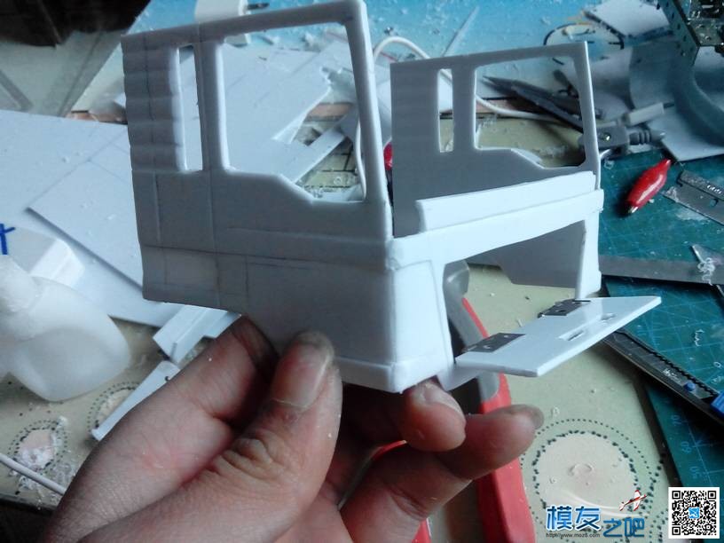 【教程】man tgs 制作过程图解 man8×8房车,mantis,man8×8,man拖头,fists 作者:小志模型 1318 