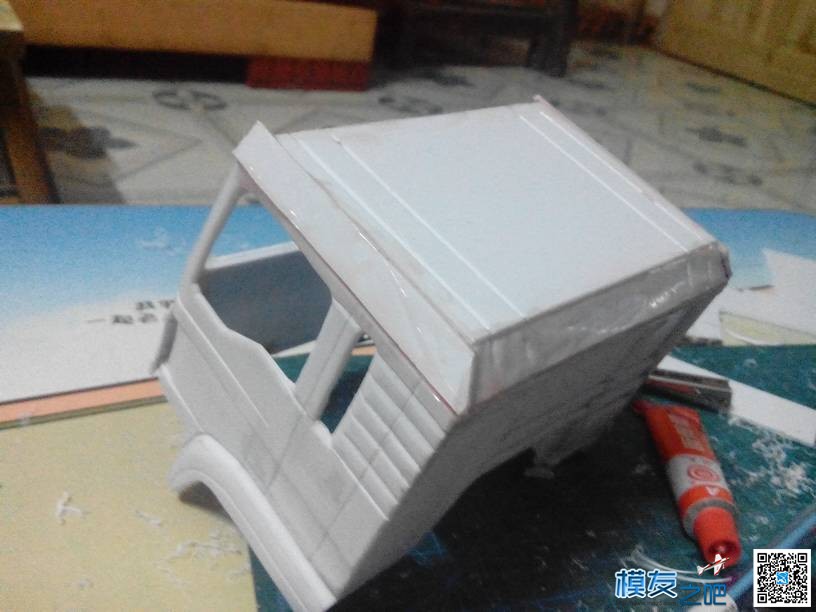 【教程】man tgs 制作过程图解 man8×8房车,mantis,man8×8,man拖头,fists 作者:小志模型 3998 
