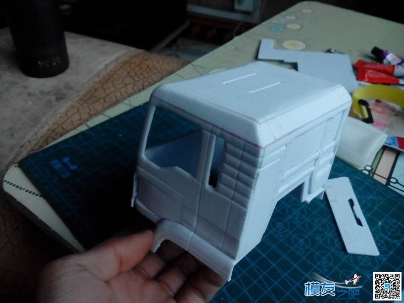 【教程】man tgs 制作过程图解 man8×8房车,mantis,man8×8,man拖头,fists 作者:小志模型 4542 