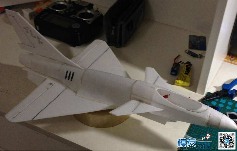 新年力作 Mini歼10 闪亮登场！！！ 舵机,图纸,银燕,f16战机和歼10 作者:24k纯帅 6310 