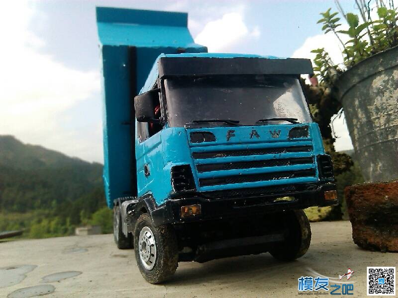 DIY车模航模群作品欣赏—斯堪尼亚6×4自卸 车模,DIY 作者:小志模型 6249 