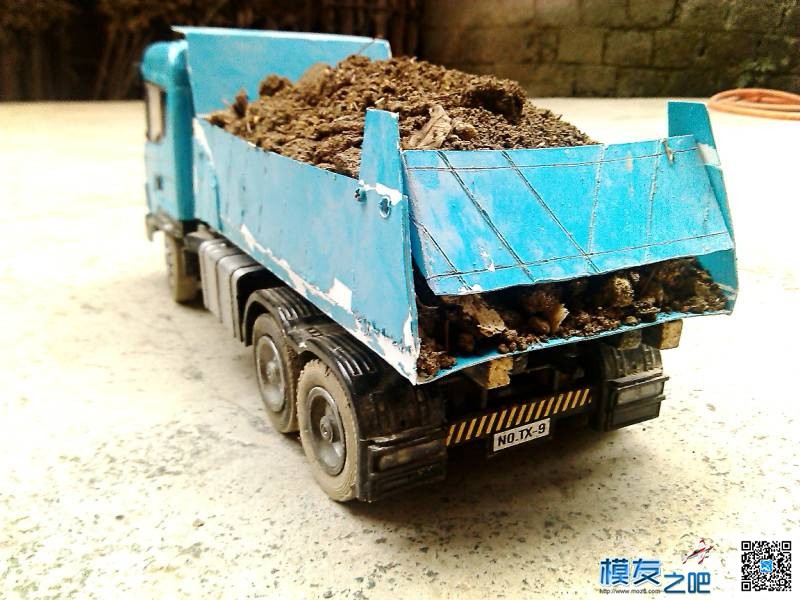 DIY车模航模群作品欣赏—斯堪尼亚6×4自卸 车模,DIY 作者:小志模型 2532 