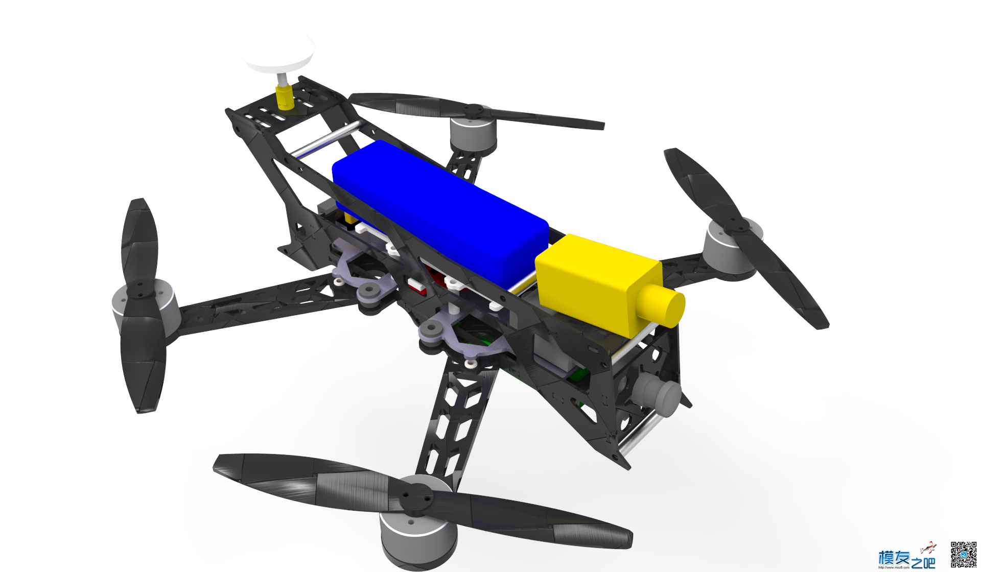 AlienCopter 穿越者V 新品首发 穿越机,多旋翼,电池,天线,图传 作者:xiaoxuexue11111 466 