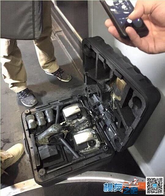 大疆“悟”锂电池貌似在飞机上自燃了！ 阿姆斯特丹,起火原因,行李箱,发言人,泰国 作者:admin 382 
