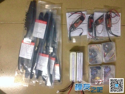 我的第一架四轴正在进行，分享下图片 图片 作者:cyhx630 8303 