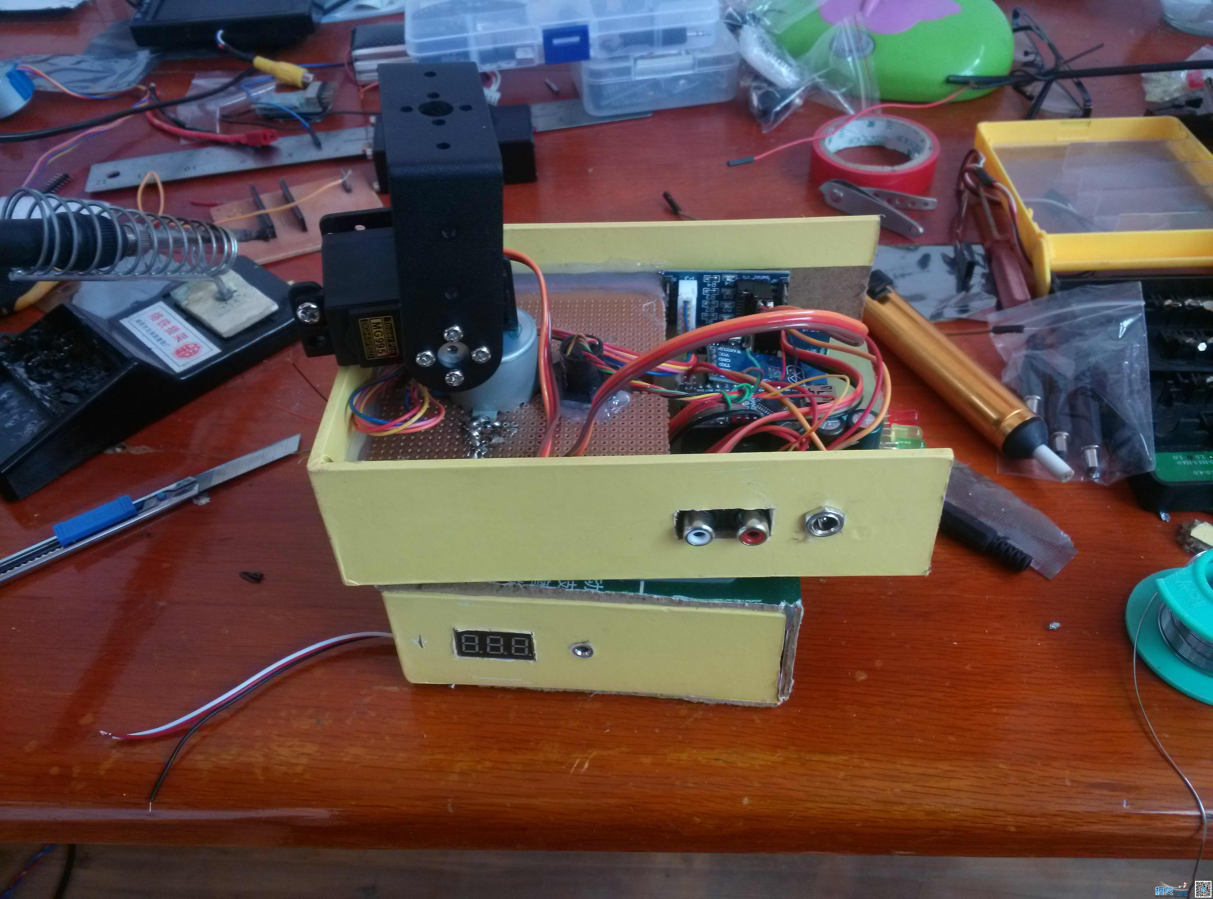 【我爱DIY】自制AAT跟踪云台 舵机,云台,电机,DIY,固件 作者:一点痕迹 5834 