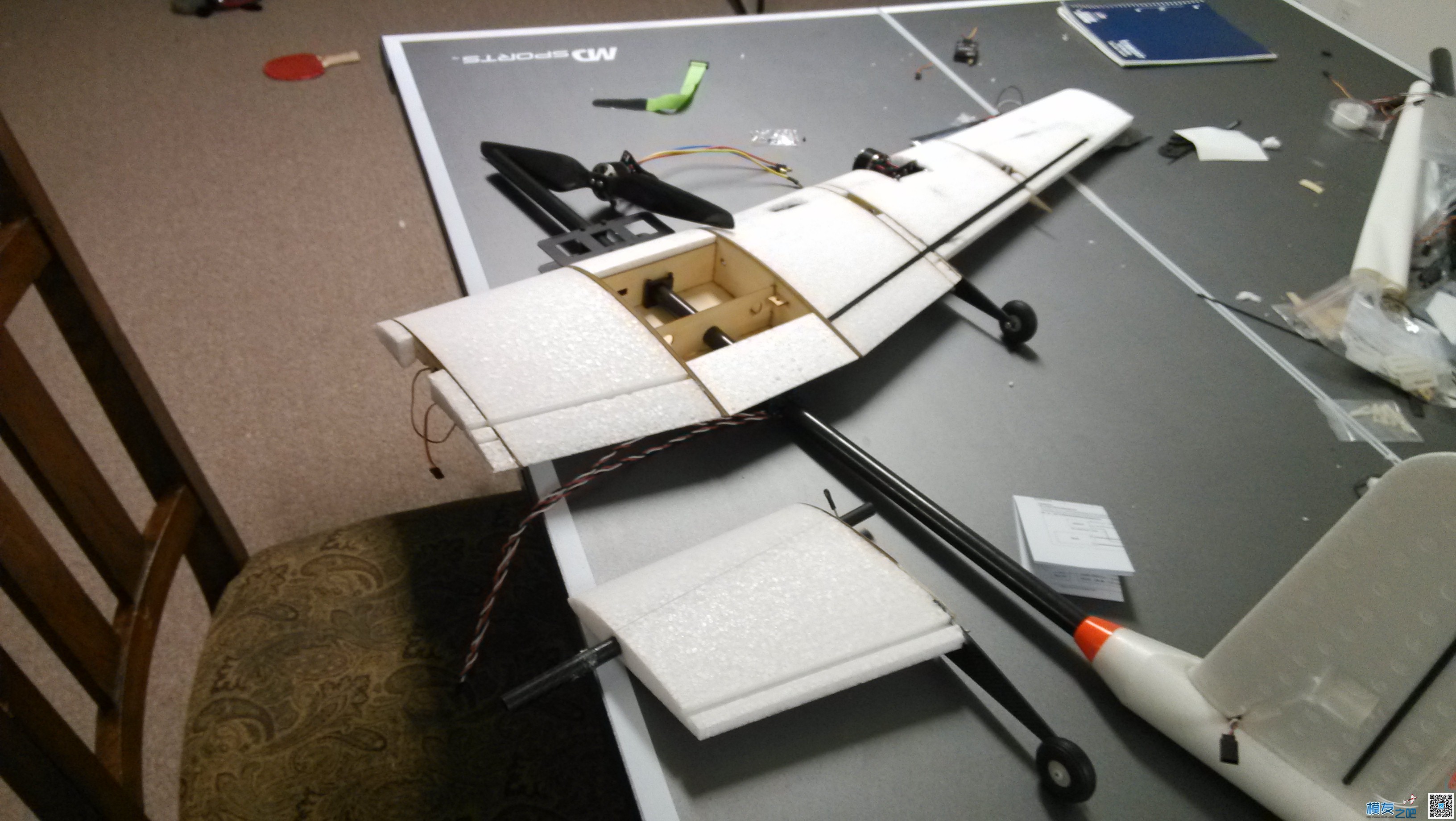 1.4m垂直起降VTOL 无人机,固定翼,舵机,四轴,多轴 作者:蛋蛋的大拿 5999 