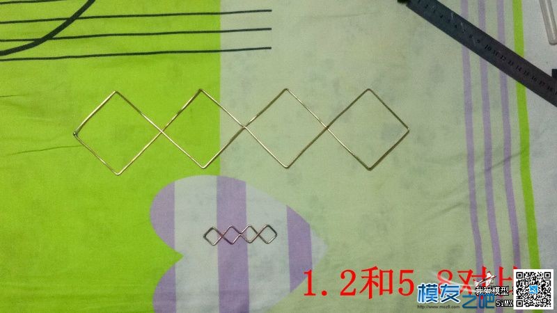 双双菱天线制作及测试1.2G，5.8g 制作 作者:来自北方2012 21 