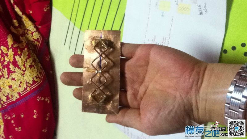 双双菱天线制作及测试1.2G，5.8g 制作 作者:来自北方2012 9881 