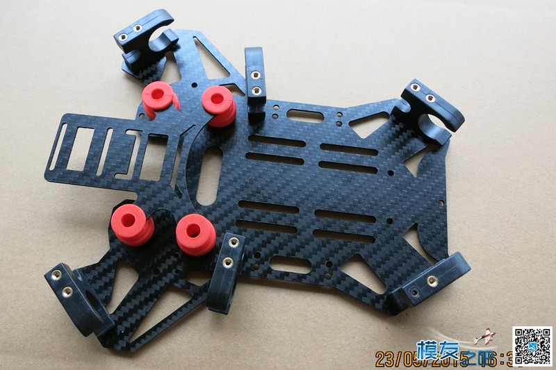 异形蝴蝶450碳纤折叠机  2015.5.26 完成安装 [老晋DIY第八贴] 电池,云台,图传,飞控,电调 作者:老晋 6043 