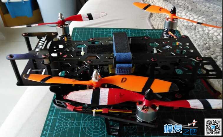 400可折叠优化后的架子 初装成 电池 作者:黄蜂 9606 