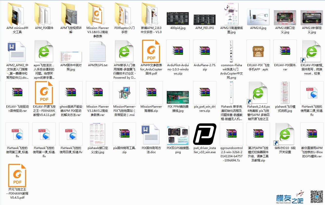 转发收集的APM PIX资料合集（新手入门必备） APM,PIX,更新链接,华为网盘 作者:AIbluecapf 5183 