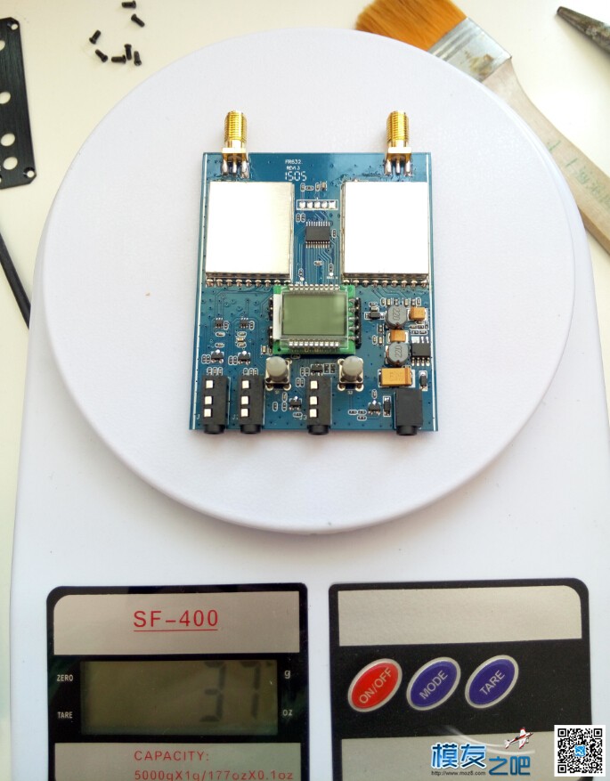 改双接收效果不错 电池,航拍,接收机,DIY 作者:AIbluecapf 2668 