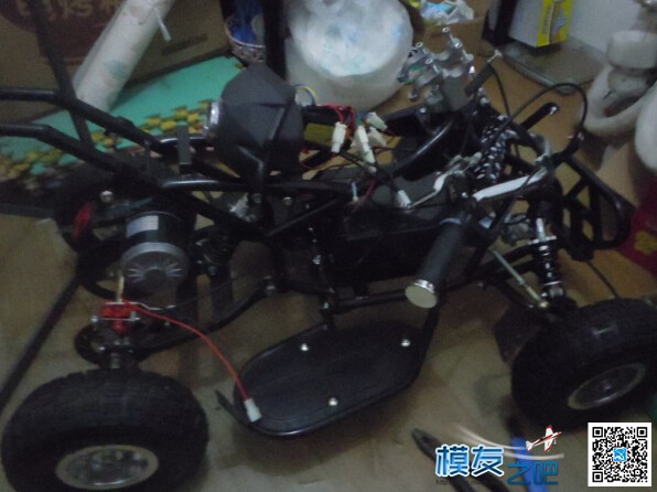 【我爱DIY】“夜不收”遥控车系统（61楼场外视频） 航模,固定翼,天线,舵机,电调 作者:耍流氓的小屁孩 9565 