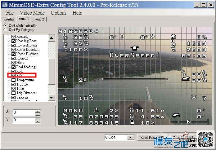 求助OSD上显示LOW RSSI GPS,手机上显示 作者:突突 2263 