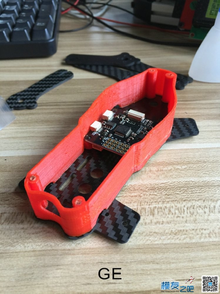 GE180Z  装机流程 减轻极致 天线,图传,飞控,电调,电机 作者:GE-FPV 171 