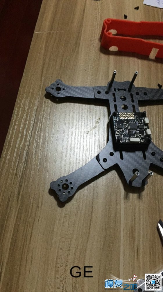GE180Z  装机流程 减轻极致 天线,图传,飞控,电调,电机 作者:GE-FPV 1562 
