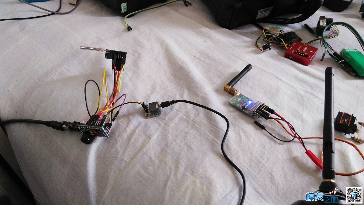 Diy做了openlrs Tx Rx 连接 凤凰433 凤凰 作者:payne.pan 2351 