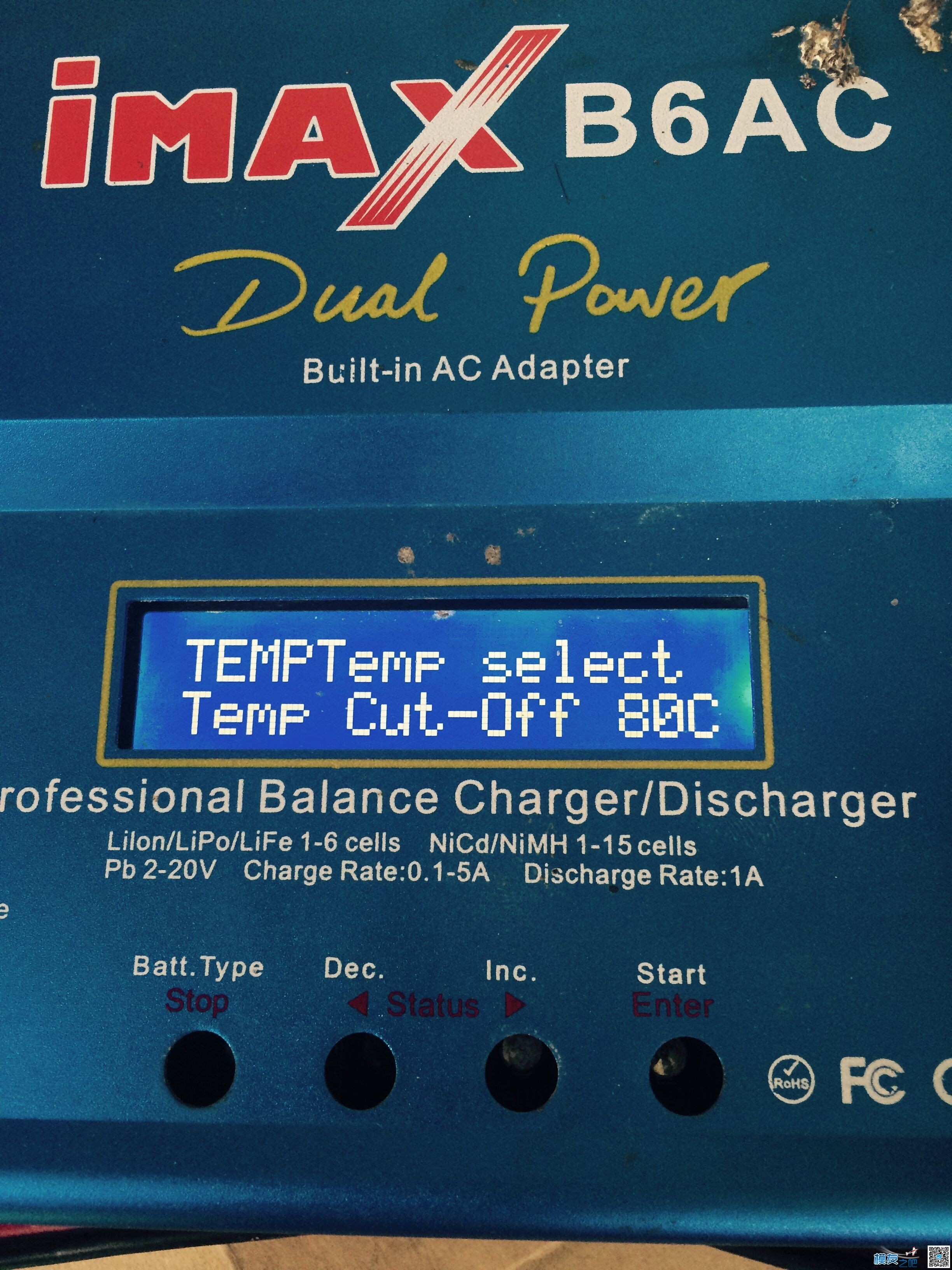 B6充电器显示TEMP 充电器 作者:DH410新手 4958 