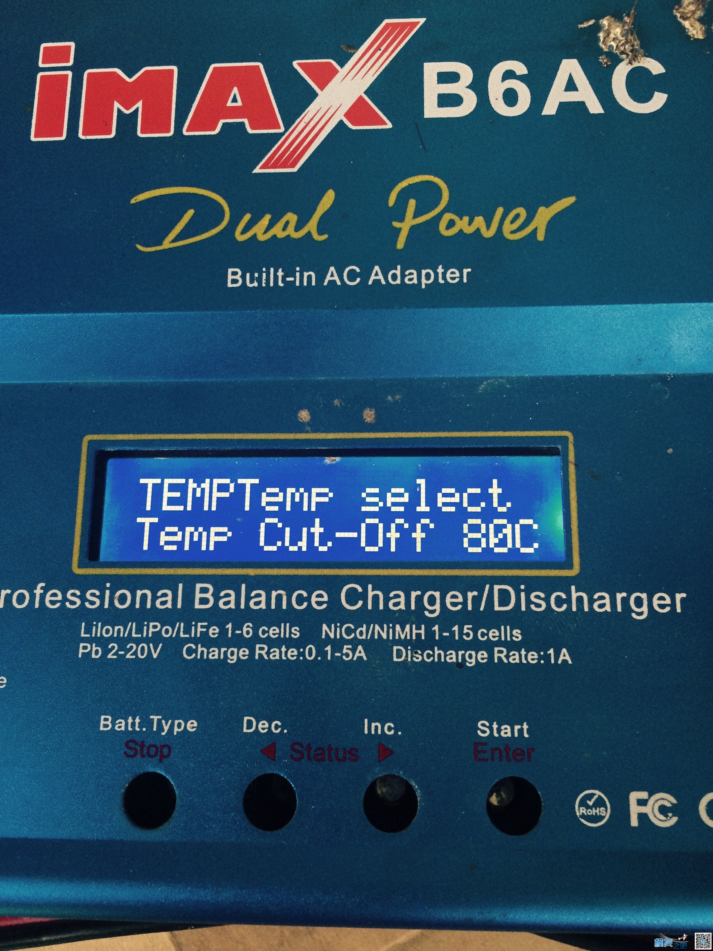 B6充电器显示TEMP 充电器 作者:DH410新手 5243 