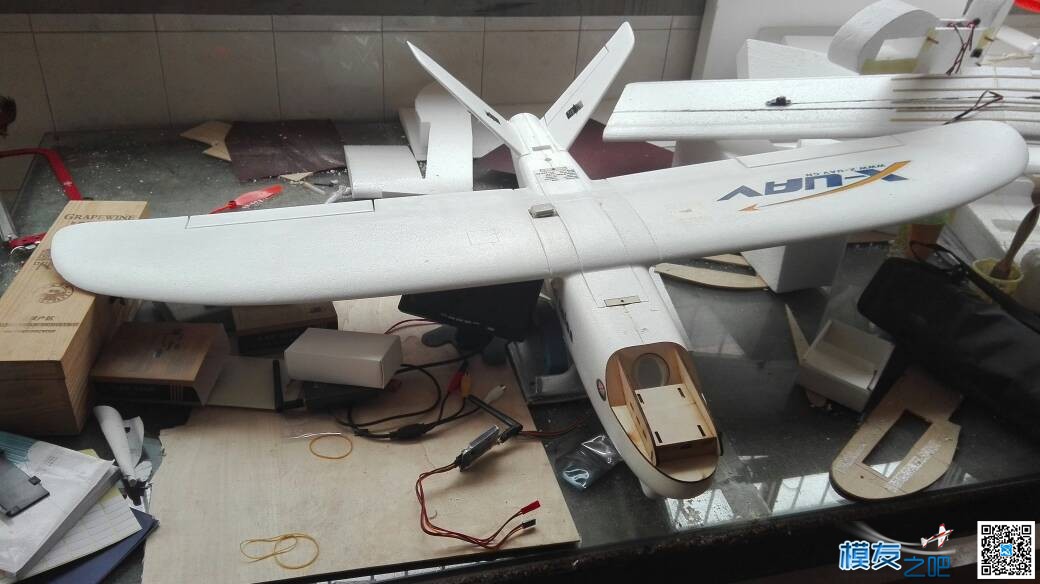 装机小胖子～开启FPV～固定翼迈向了一个新台阶  作者:飞行少年 7566 