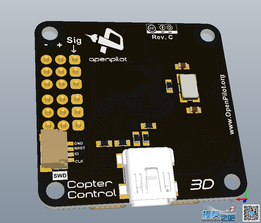 CC3D全部资料 原理图、PCB工程文件、元件清单、Gerbers文件 PCB,gerber,原理图,全部,资料 作者:一点痕迹 6926 