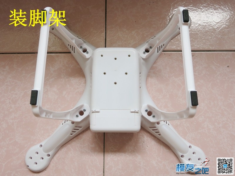 图文并茂 P2精灵详细组装 [老晋闲贴] 电池,飞控,电调,dji,航拍 作者:老晋 2027 