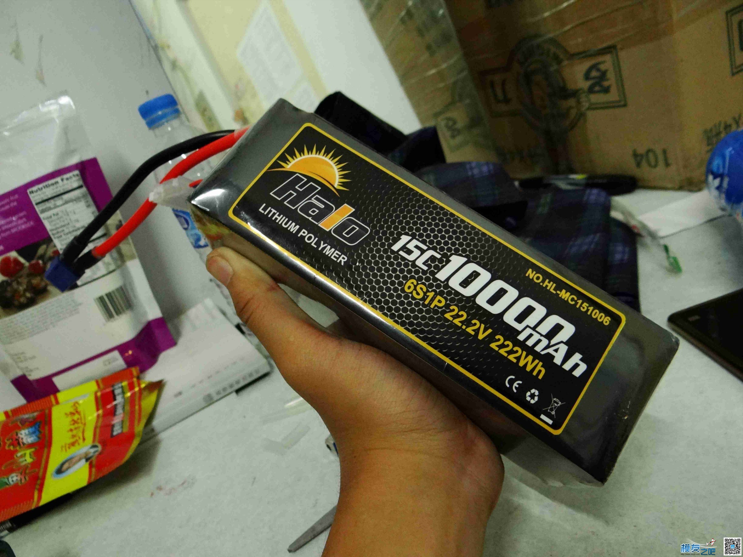 Halo 10000mah 6s 15c電池小測 电池,充电器,大疆,18mah正常吗6s 作者:天国的肥猪 7484 